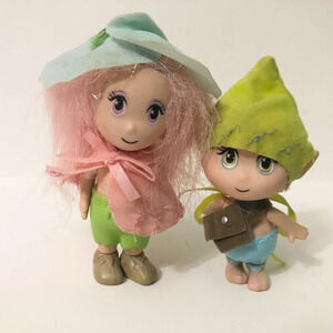 Barbie Fairytopia Trolls Elf Pixie  Peeble Patter Dolls